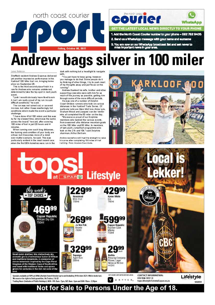 North Coast Courier 08 October 2021 page 16