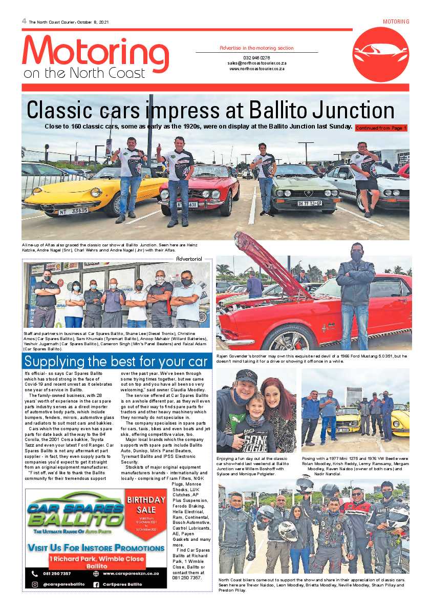 North Coast Courier 08 October 2021 page 4