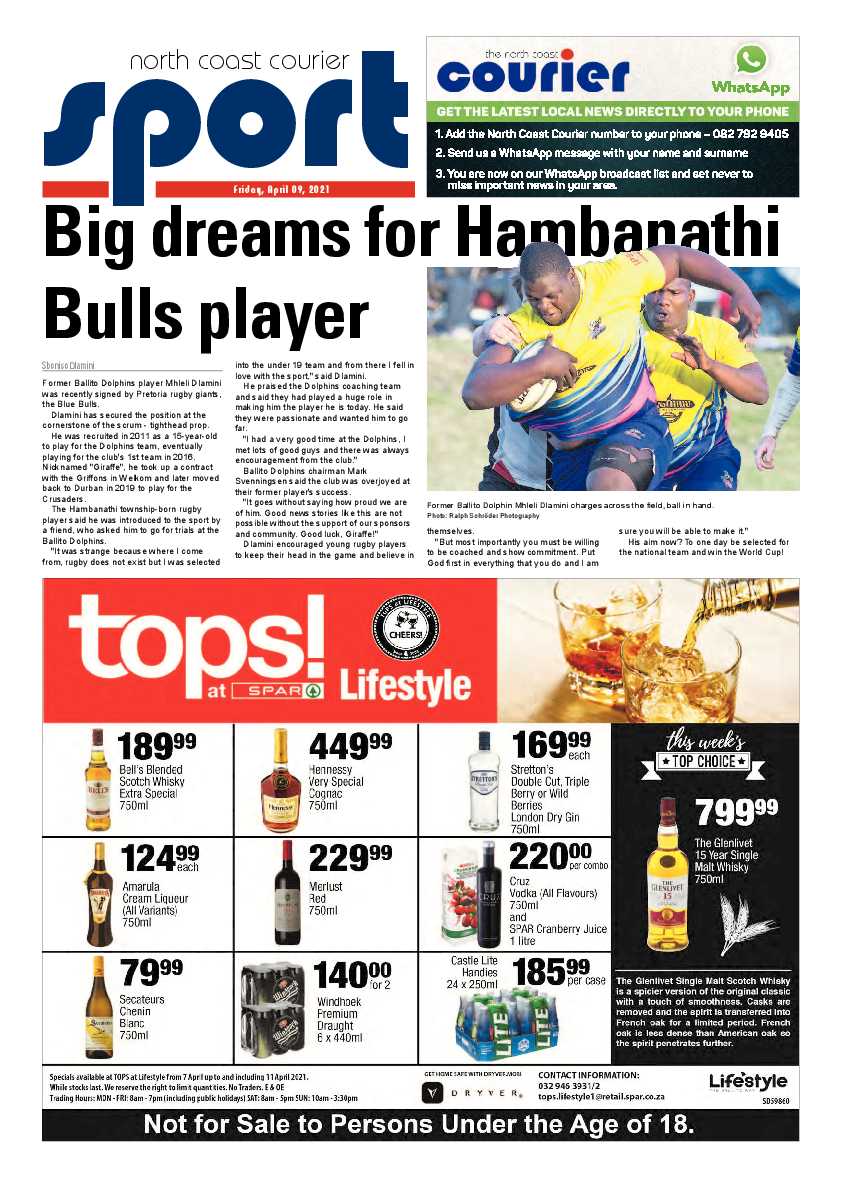 North Coast Courier 09 April 2021 page 16