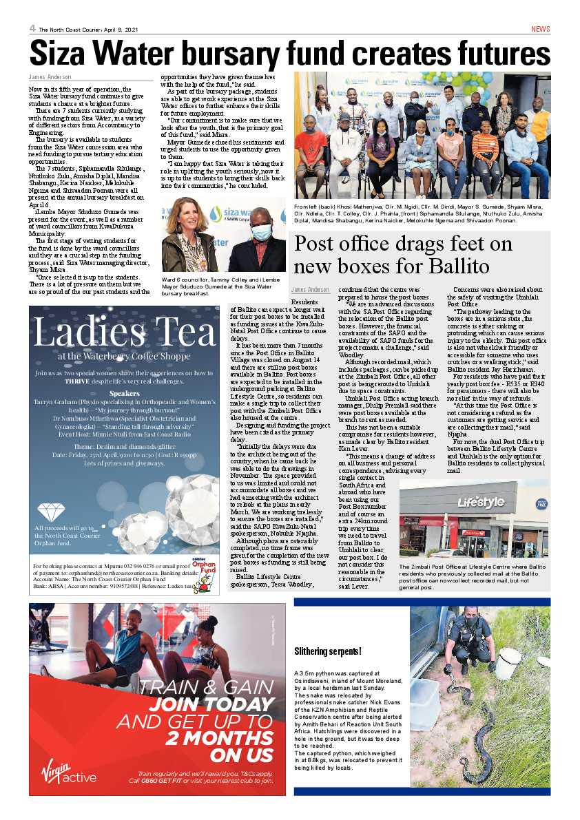 North Coast Courier 09 April 2021 page 4