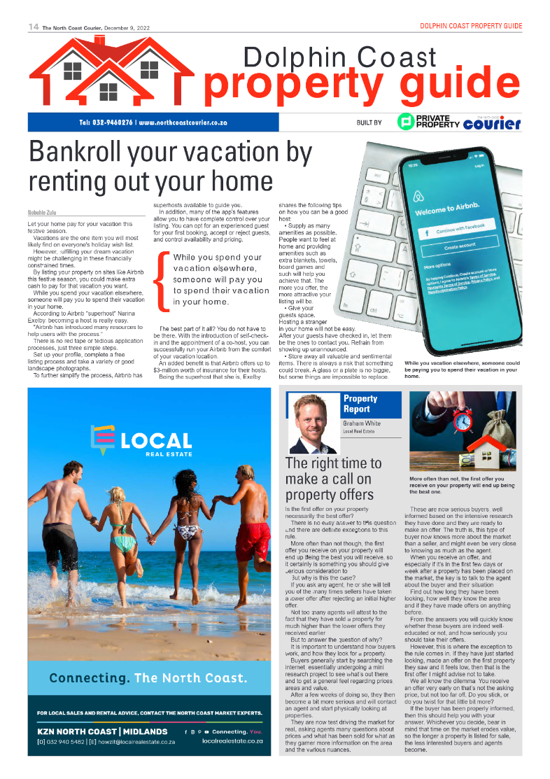 North Coast Courier 09 December 2022 page 14