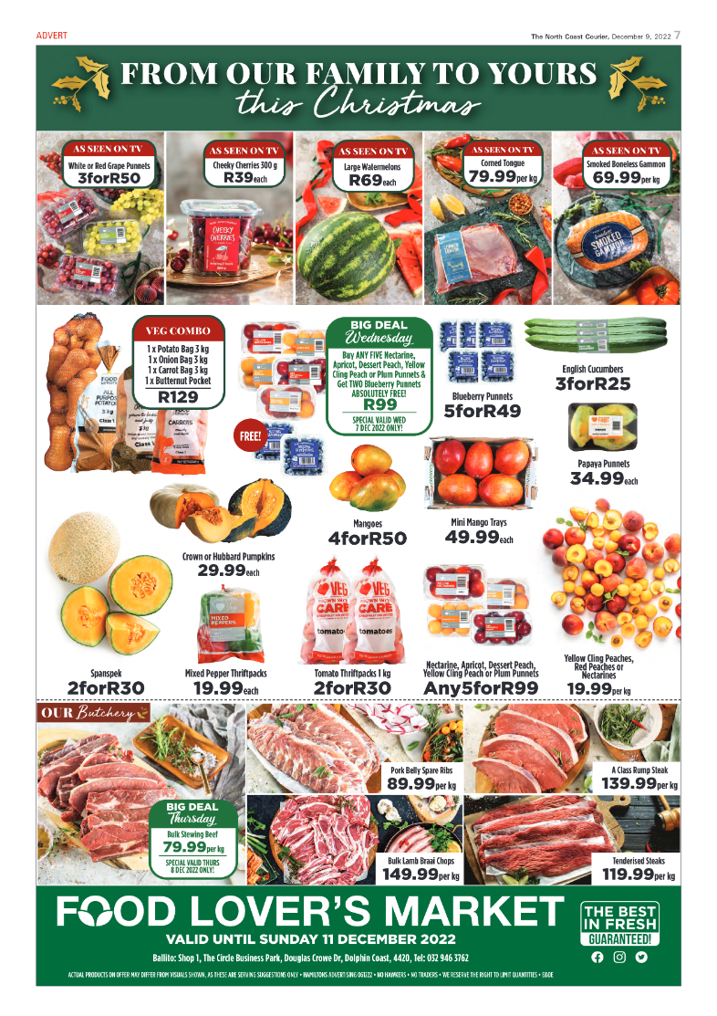 North Coast Courier 09 December 2022 page 7
