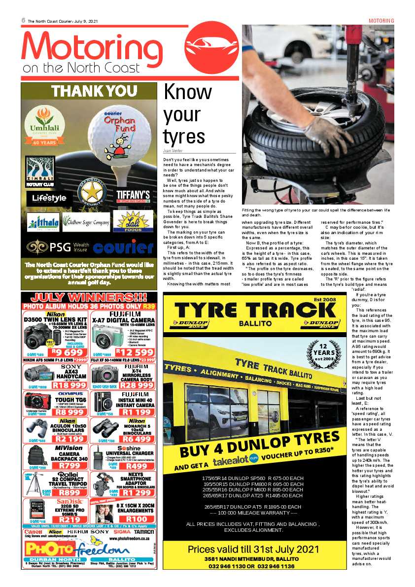 North Coast Courier 09 July 2021 page 6
