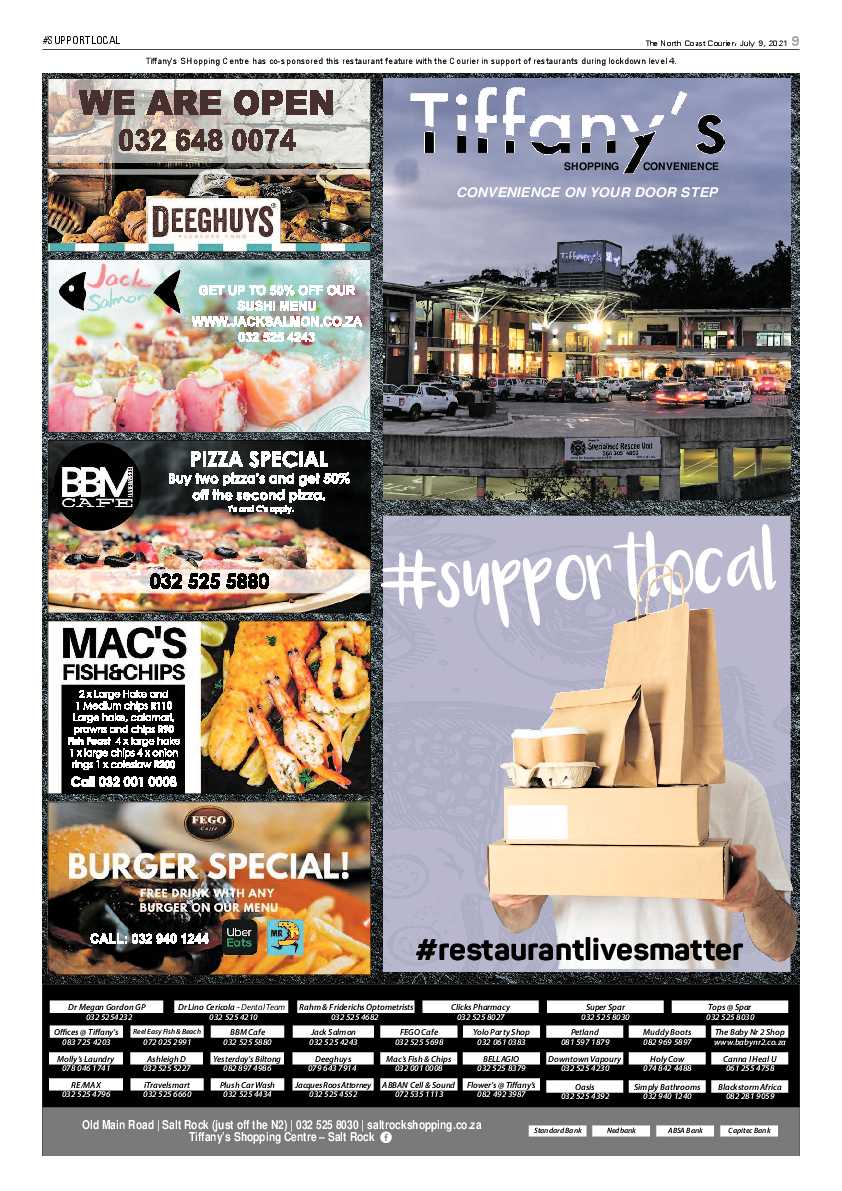 North Coast Courier 09 July 2021 page 9