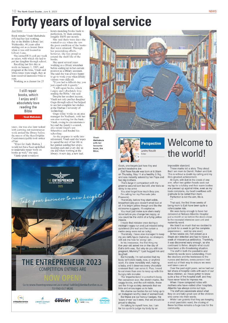 North Coast Courier 09 June 2023 page 10