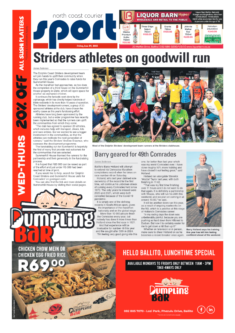 North Coast Courier 09 June 2023 page 20