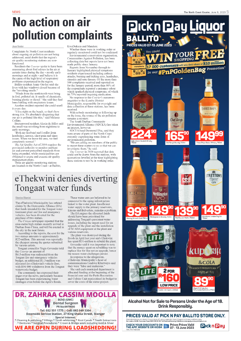North Coast Courier 09 June 2023 page 5