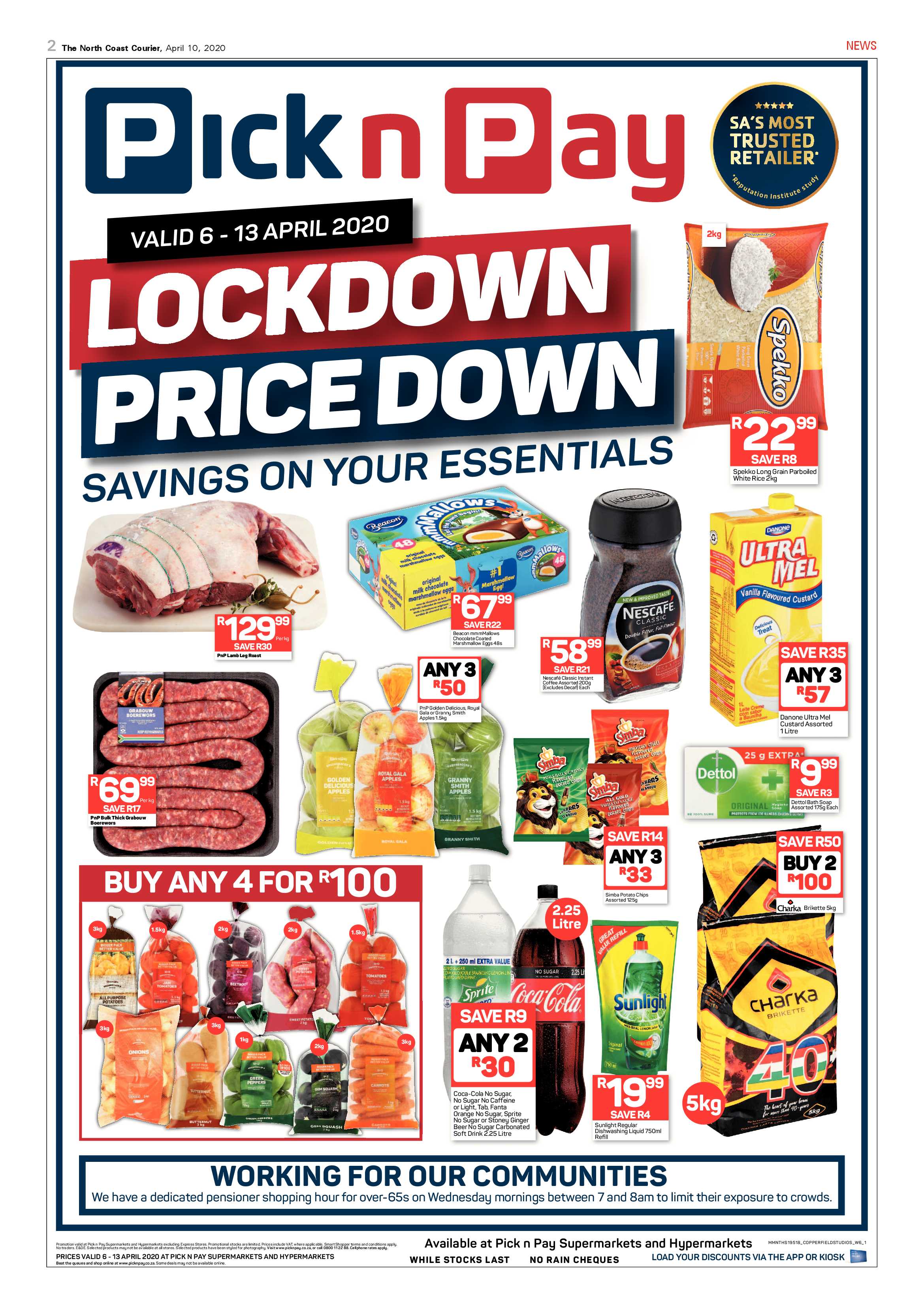 North Coast Courier 10 April 2020 page 2
