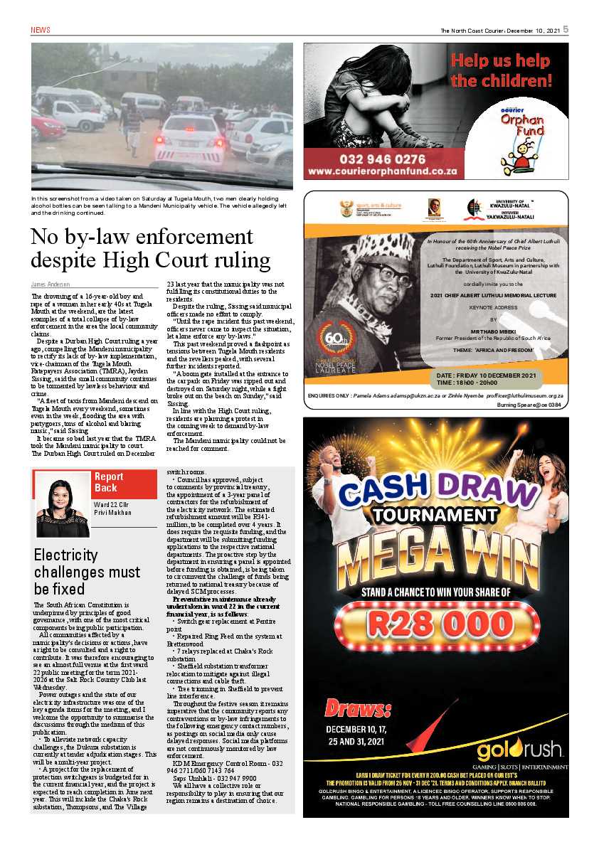 North Coast Courier 10 December 2021 page 5