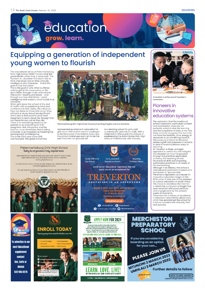 North Coast Courier 10 February 2023 page 12