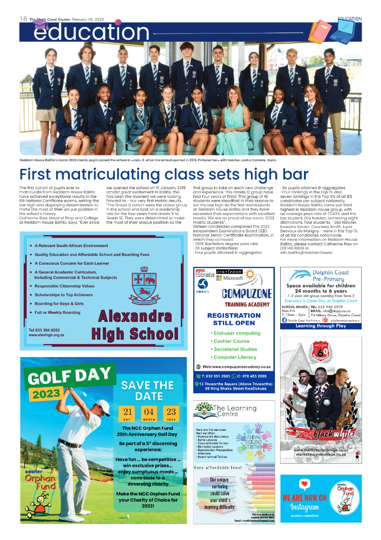 North Coast Courier 10 February 2023 page 16