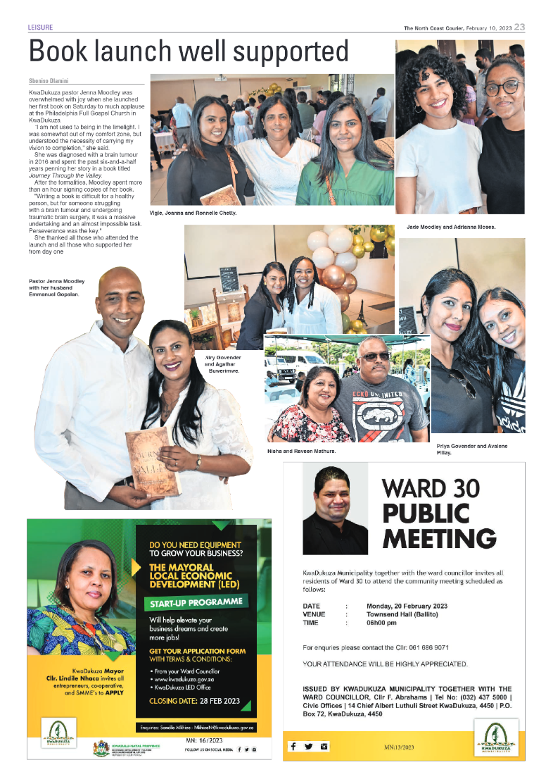 North Coast Courier 10 February 2023 page 23