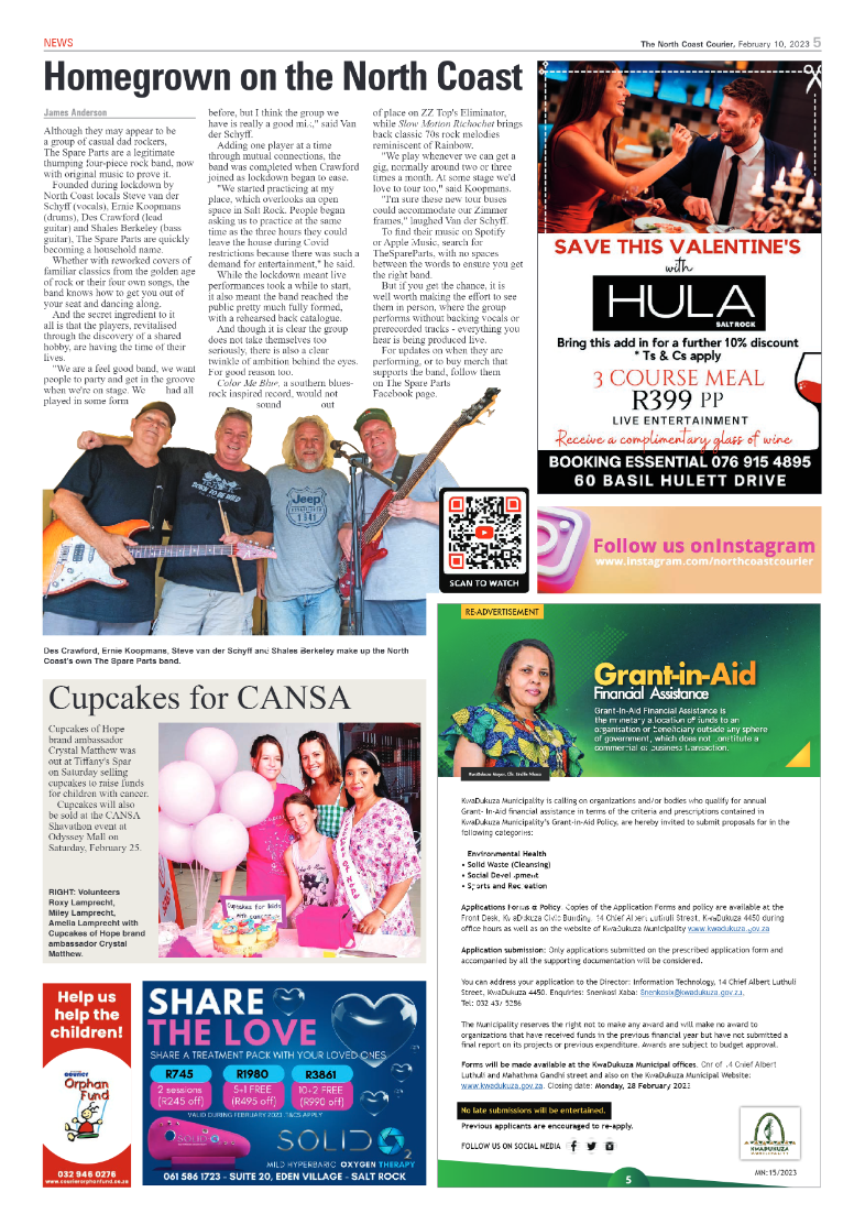 North Coast Courier 10 February 2023 page 5