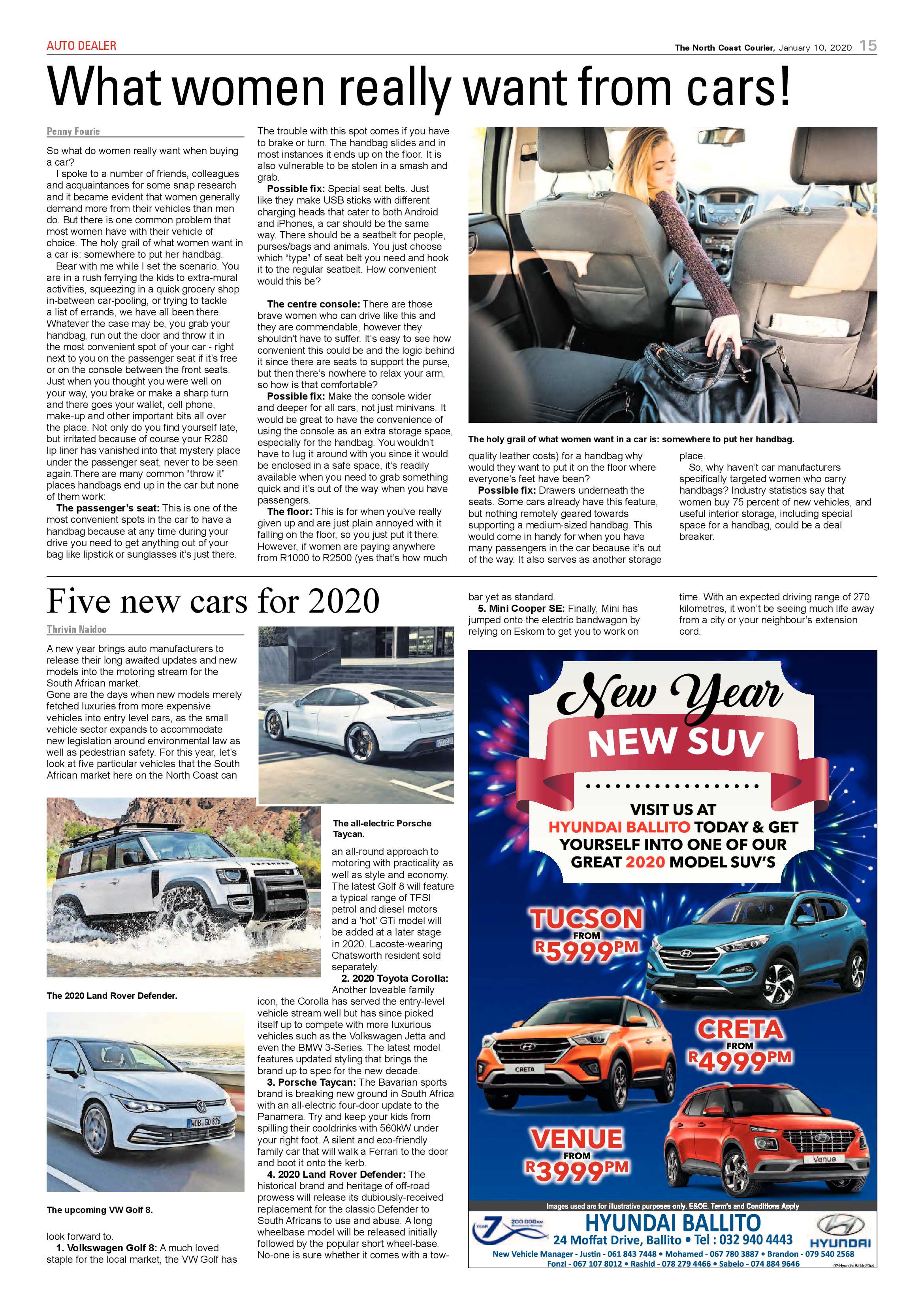 North Coast Courier 10 January 2020 page 15