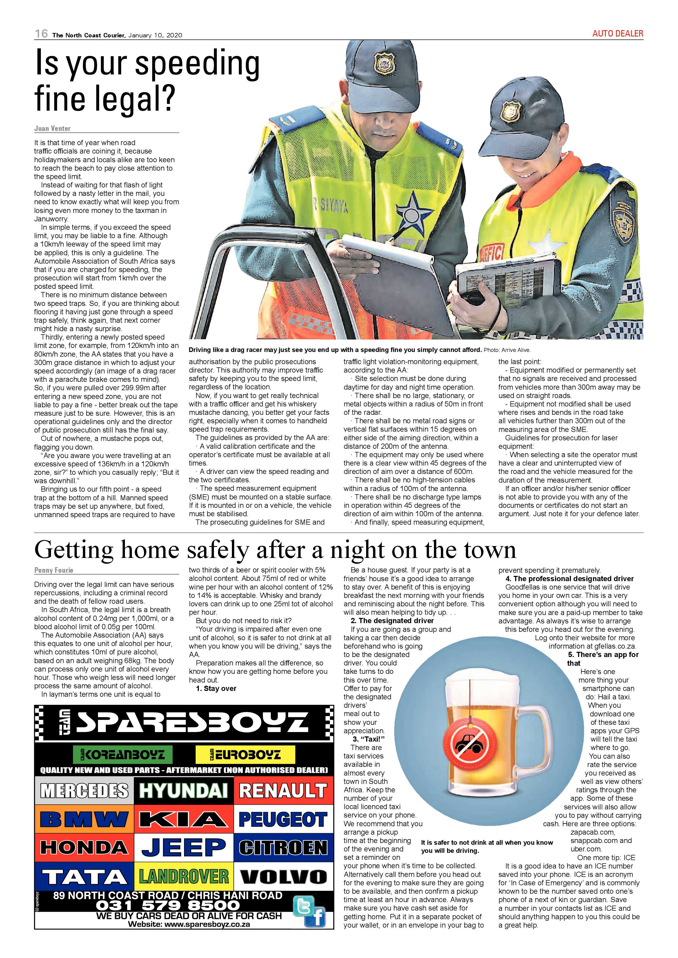 North Coast Courier 10 January 2020 page 16
