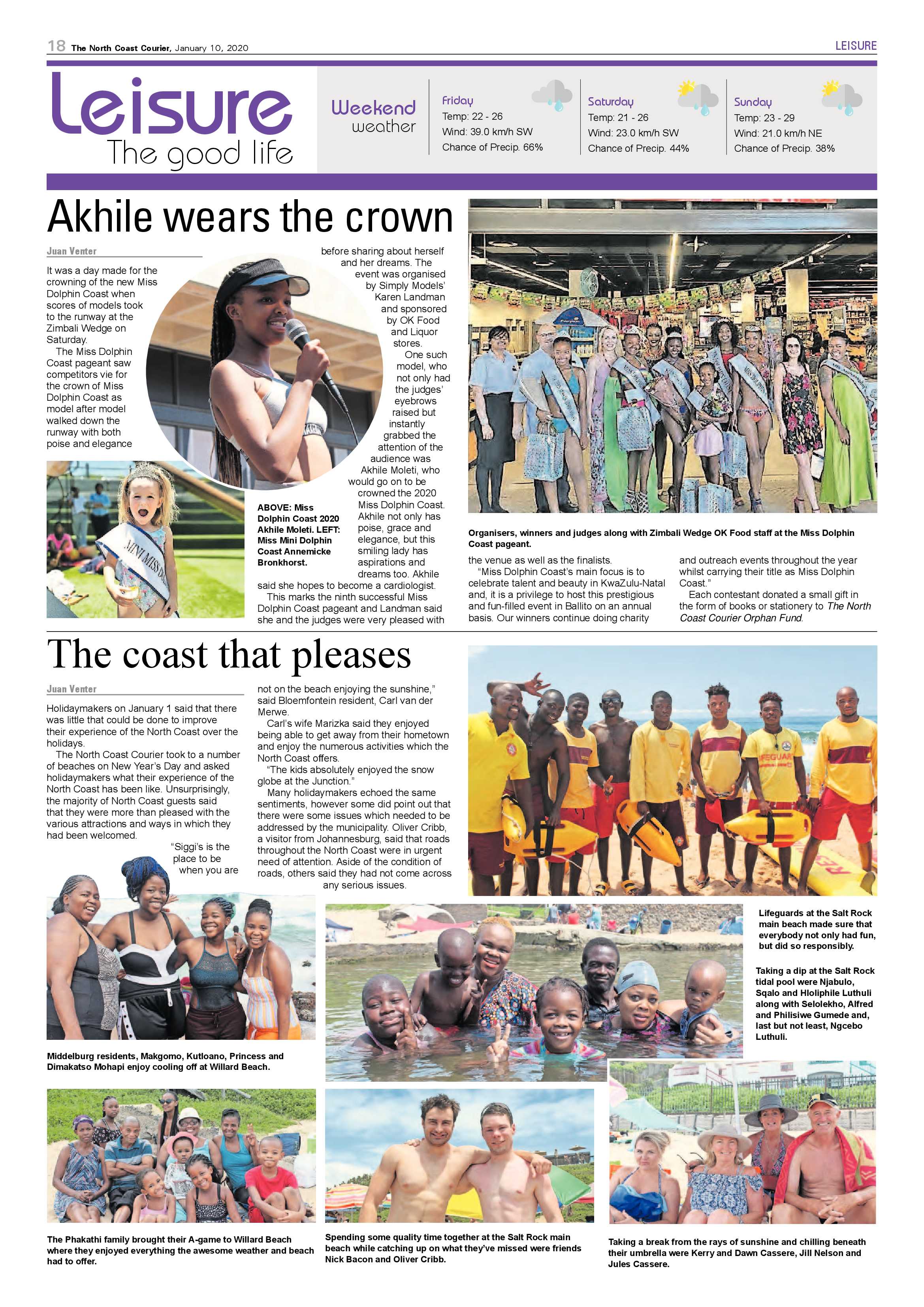North Coast Courier 10 January 2020 page 18