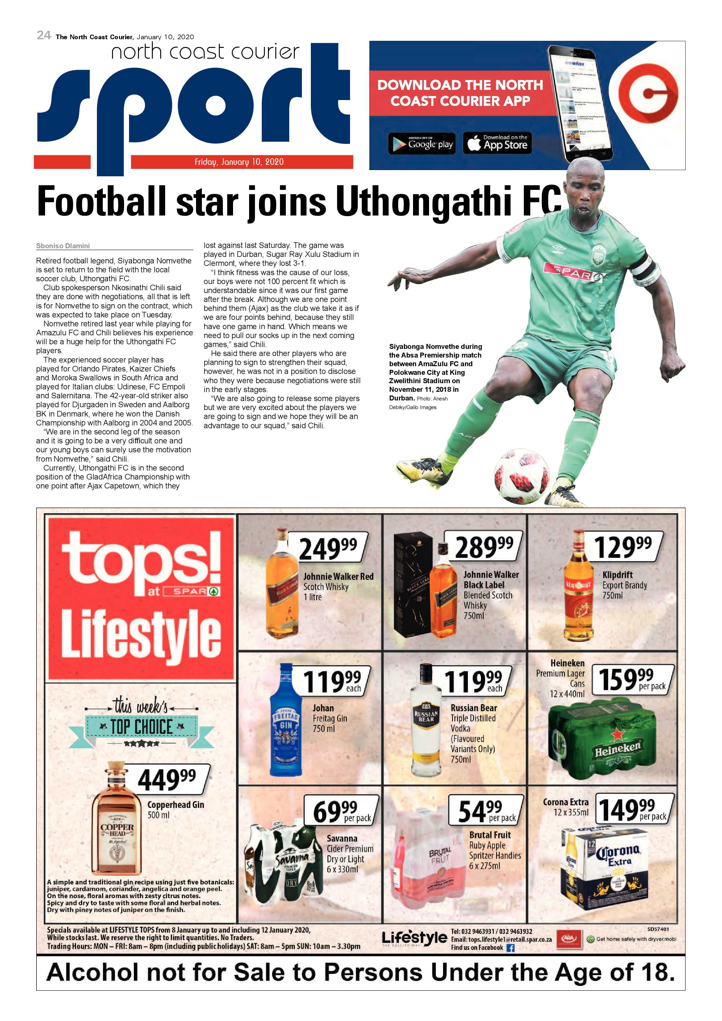 North Coast Courier 10 January 2020 page 24