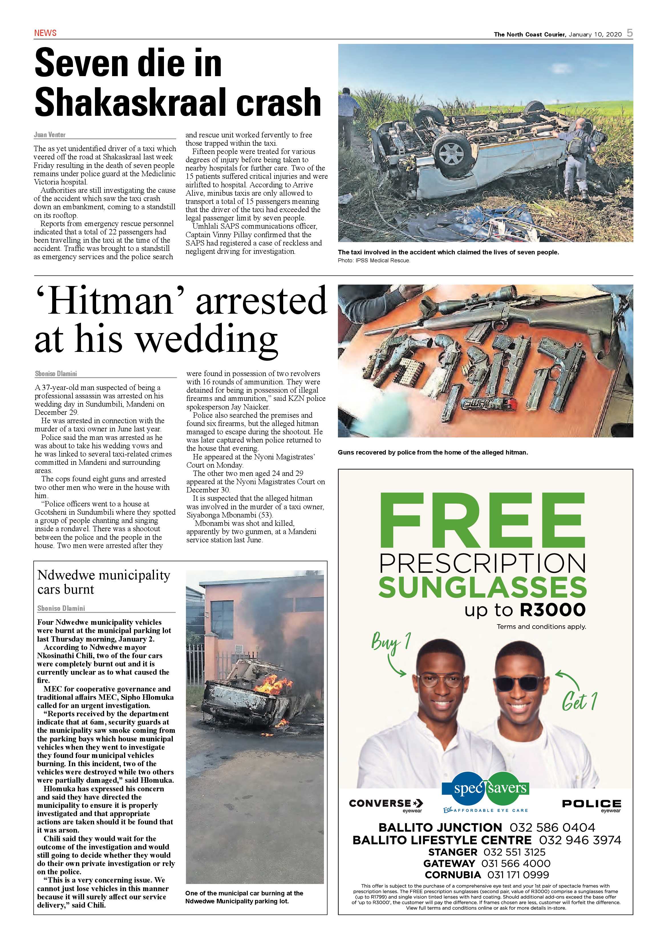 North Coast Courier 10 January 2020 page 5