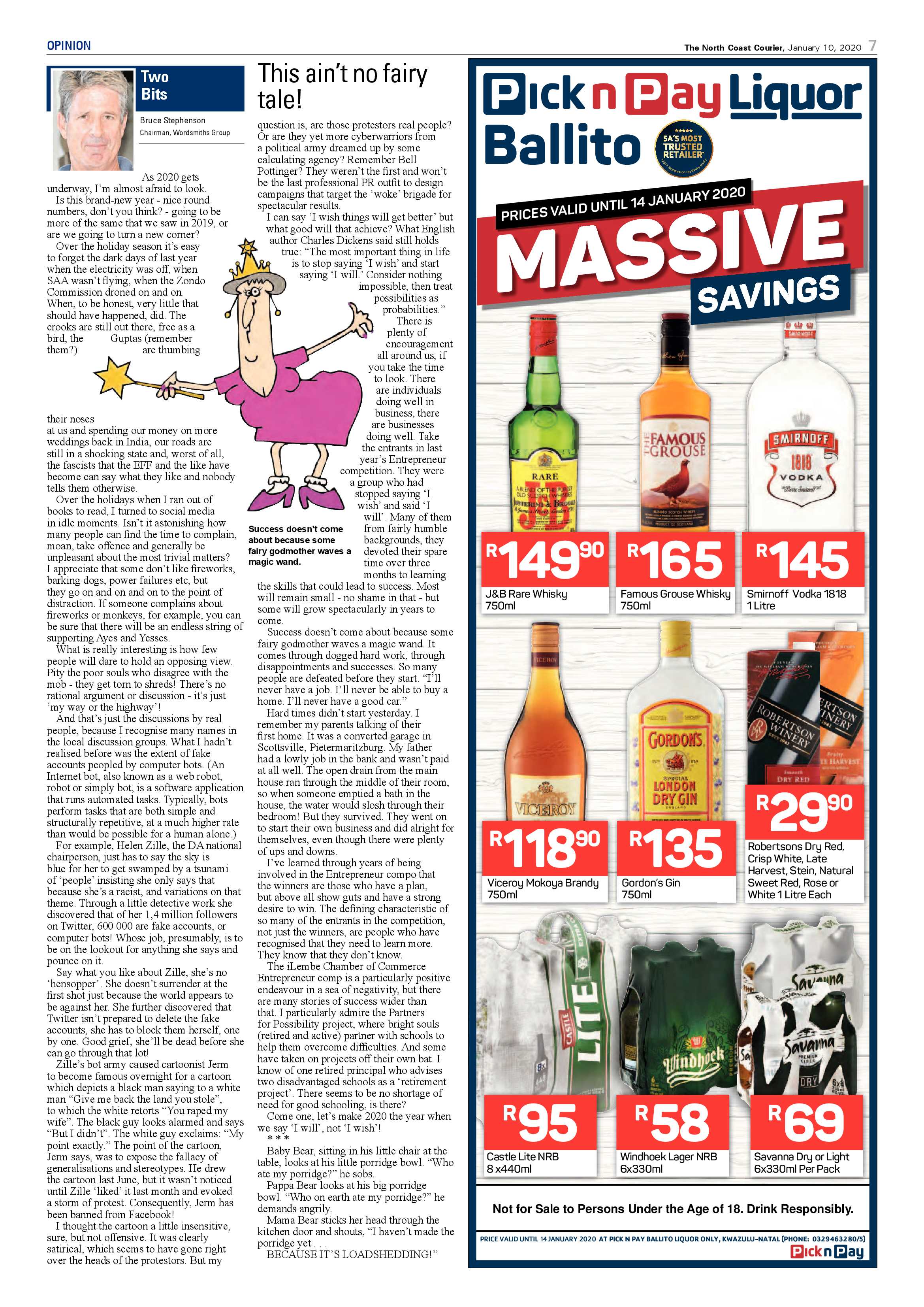 North Coast Courier 10 January 2020 page 7