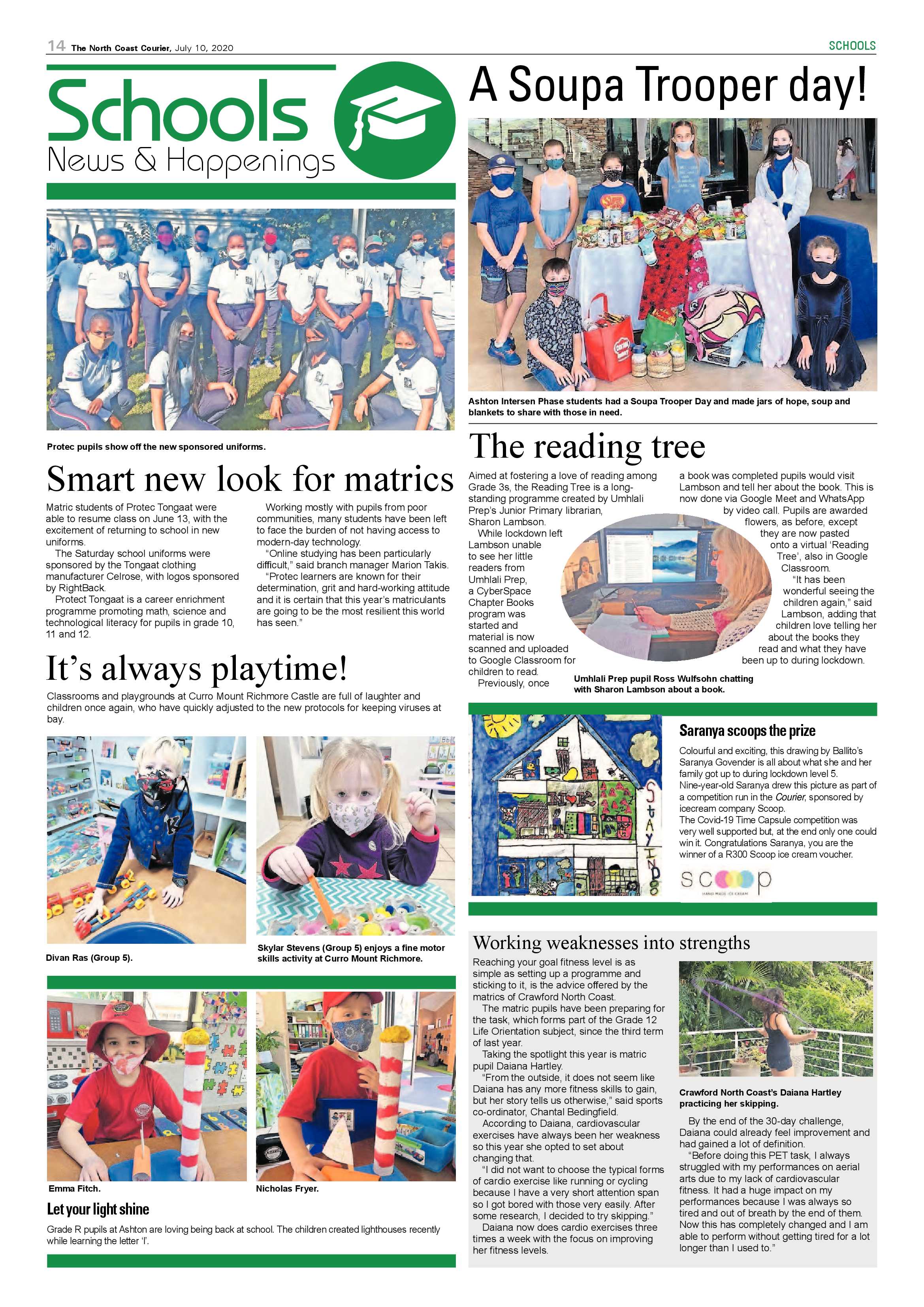 North Coast Courier 10 July 2020 page 14