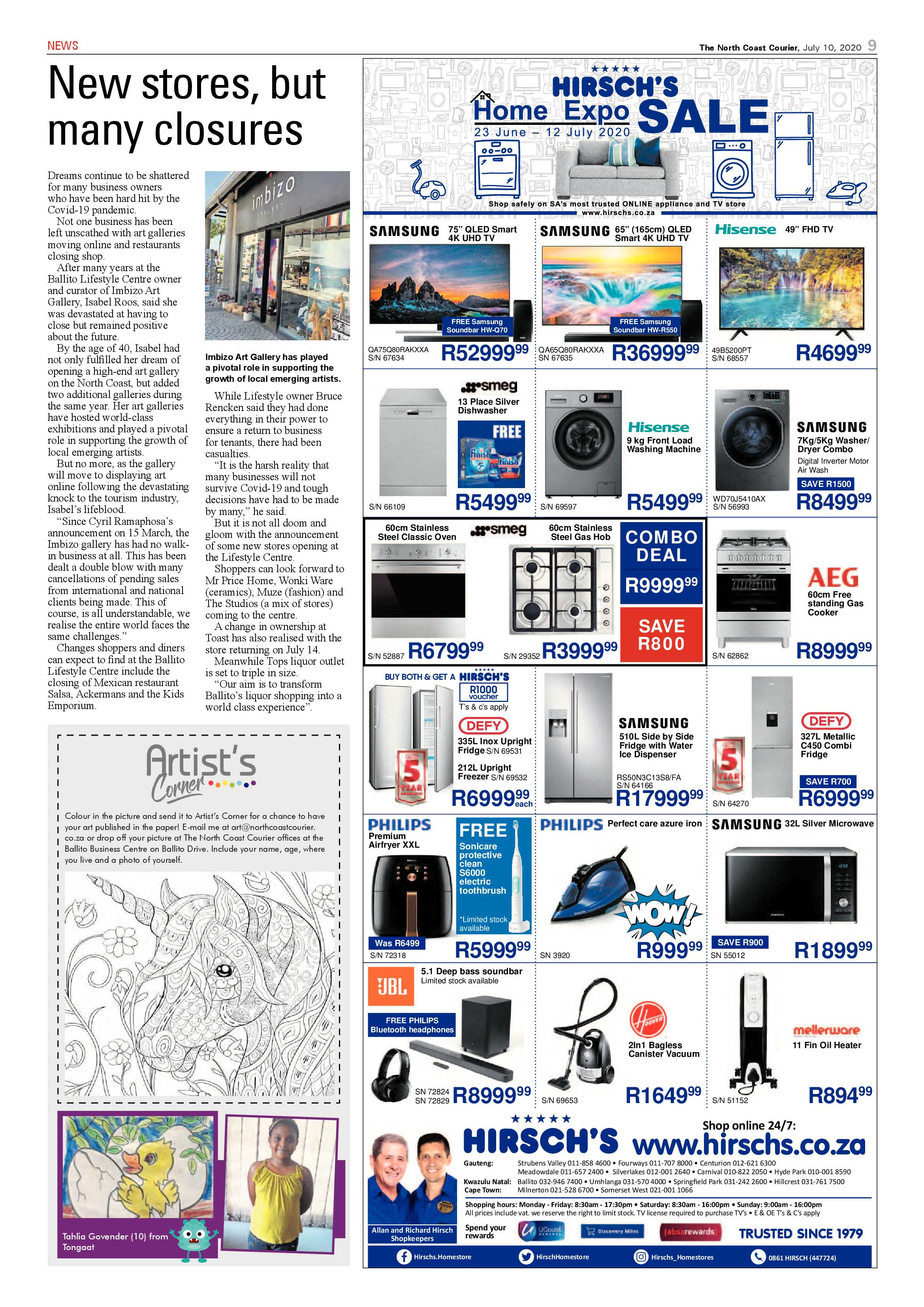 North Coast Courier 10 July 2020 page 9