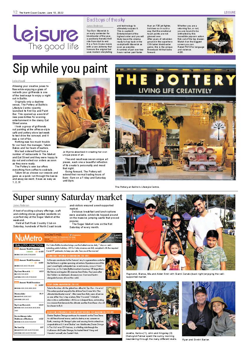 North Coast Courier 10 June 2022 page 12