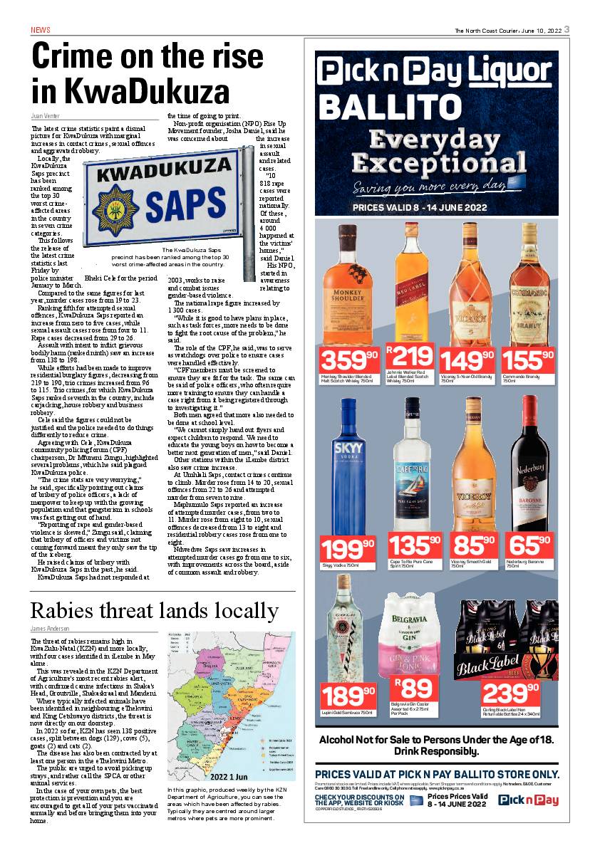 North Coast Courier 10 June 2022 page 3