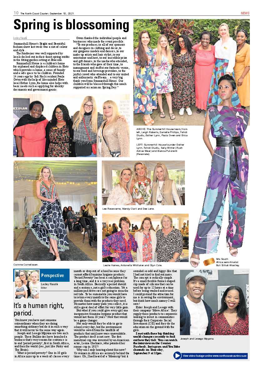 North Coast Courier 10 September 2021 page 10