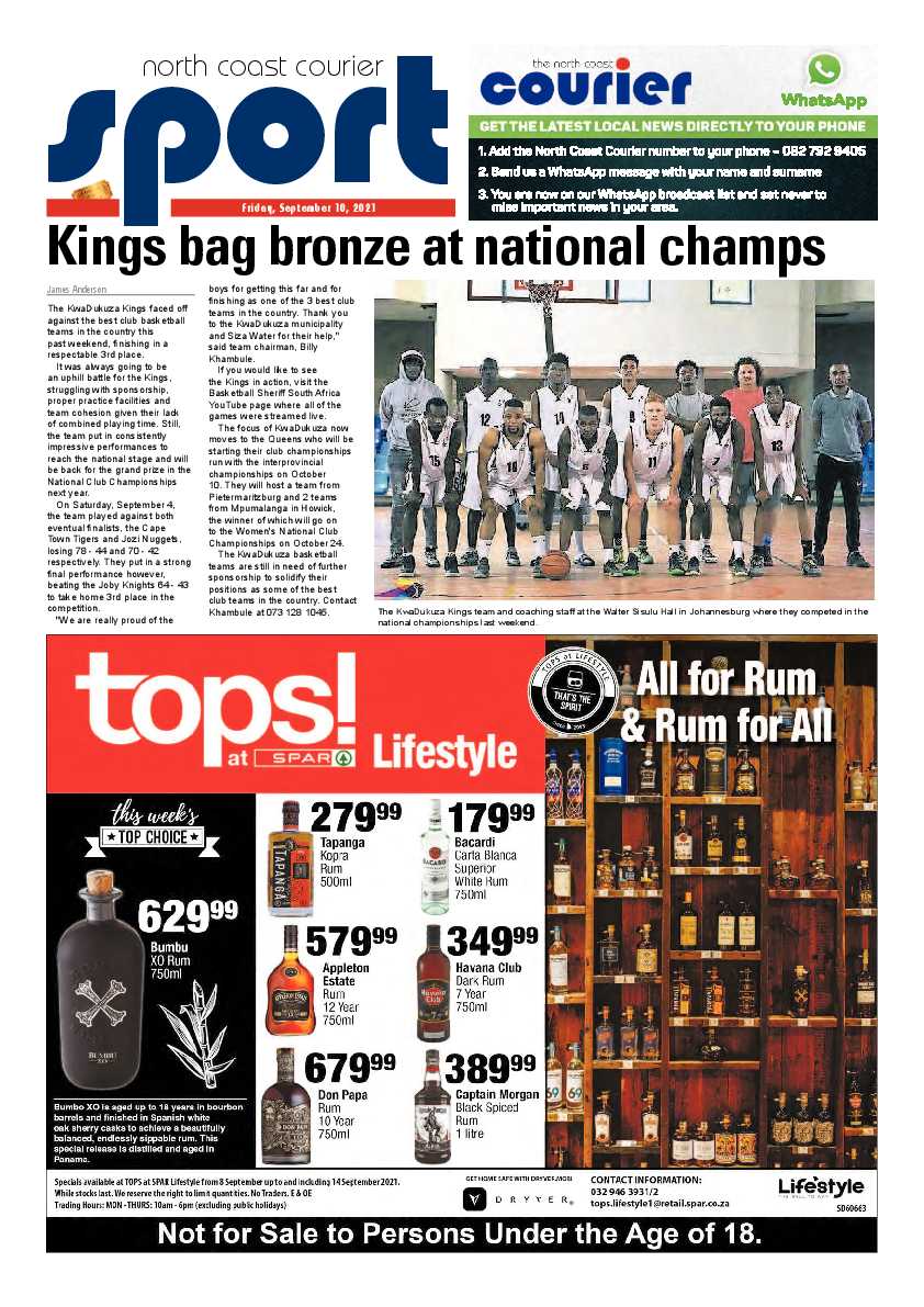 North Coast Courier 10 September 2021 page 20