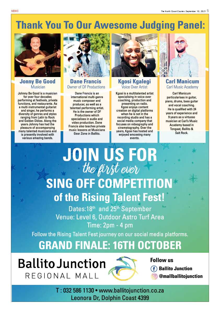 North Coast Courier 10 September 2021 page 5