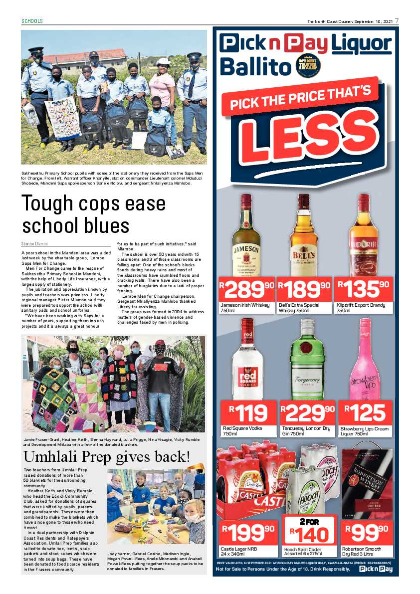 North Coast Courier 10 September 2021 page 7
