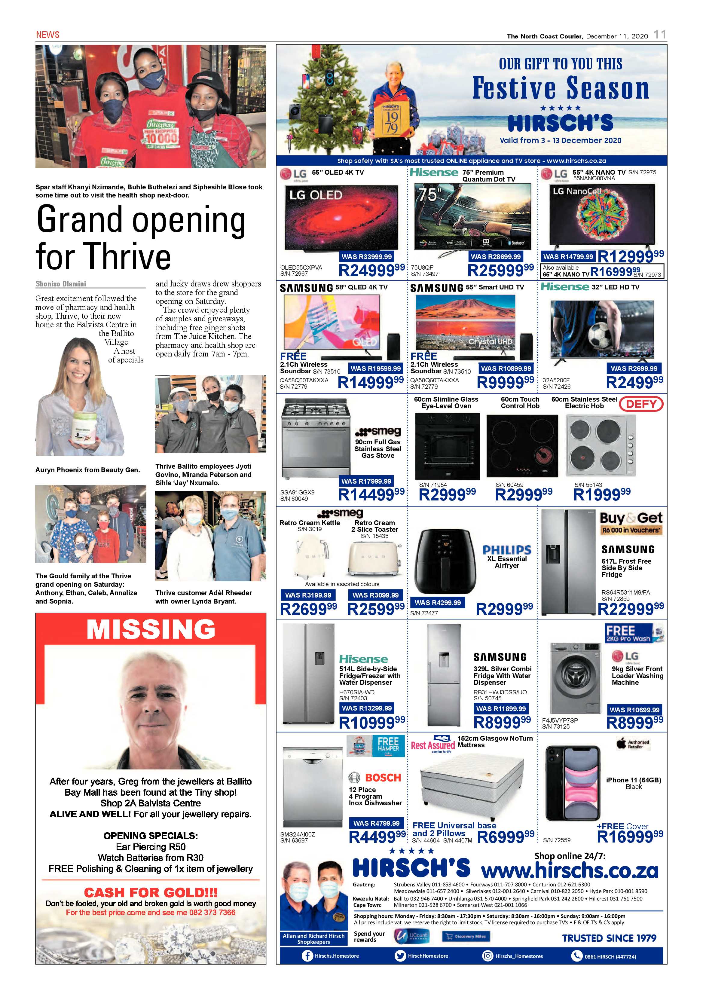 North Coast Courier 11 December 2020 page 11