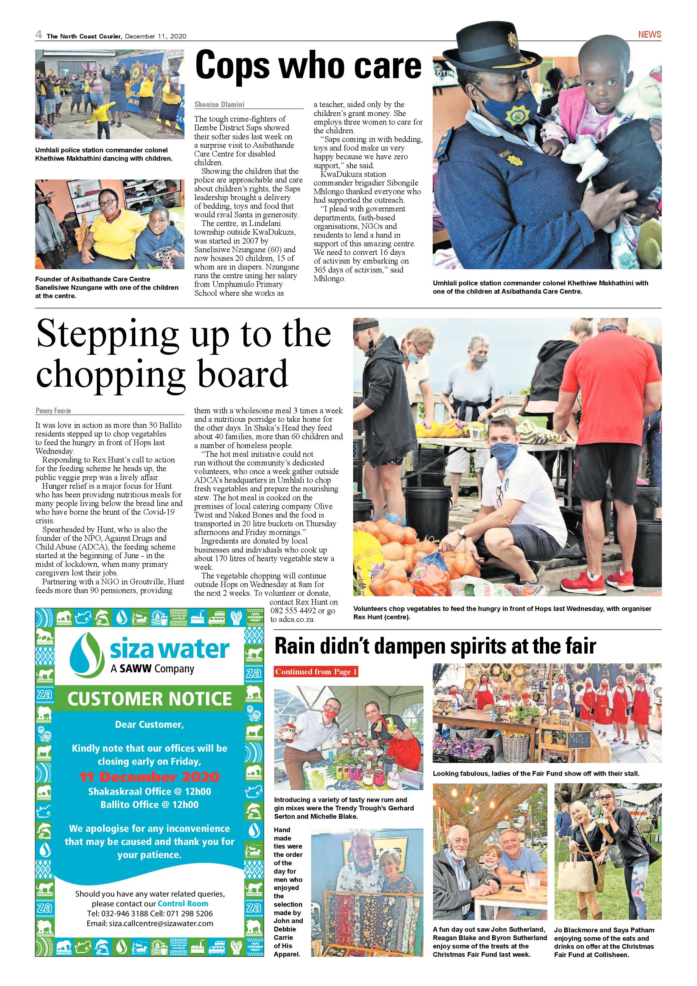 North Coast Courier 11 December 2020 page 4