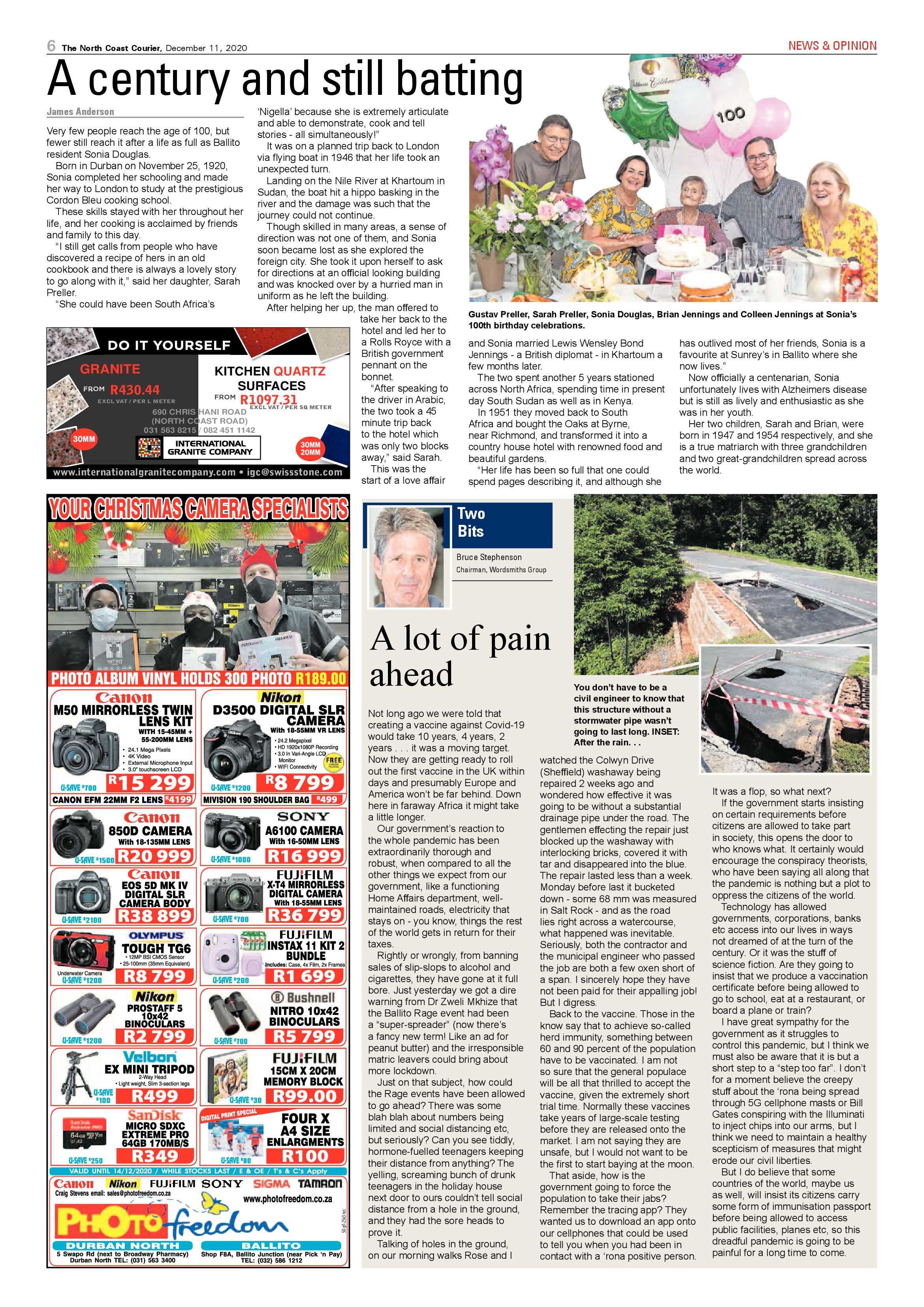 North Coast Courier 11 December 2020 page 6