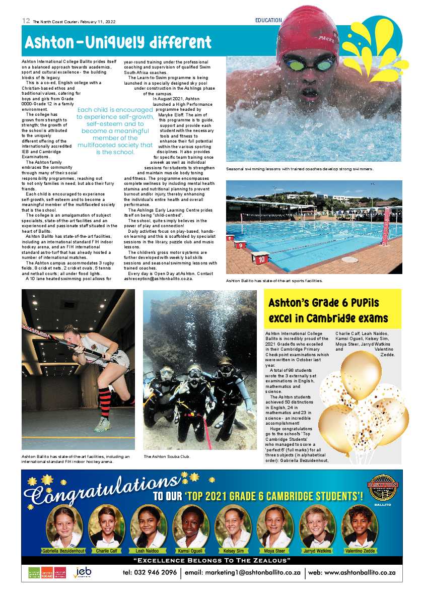 North Coast Courier 11 February 2022 page 12