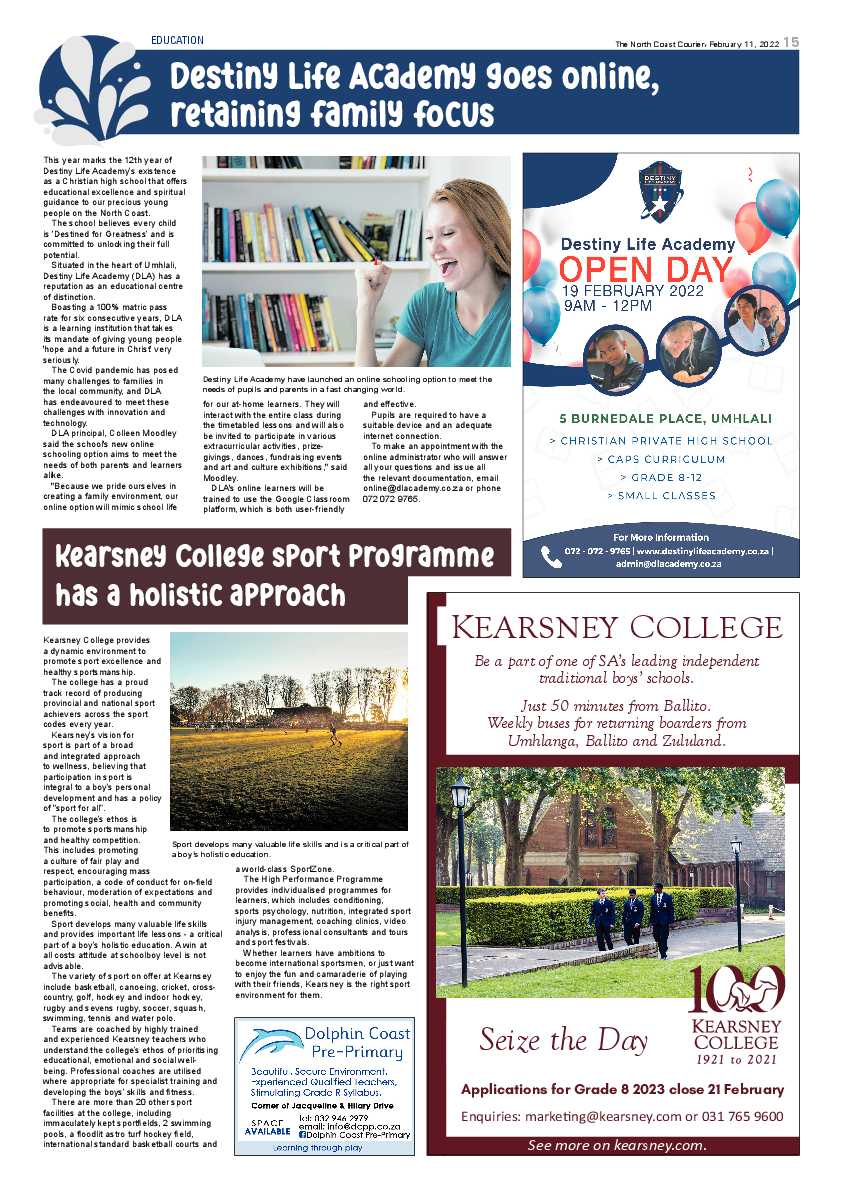 North Coast Courier 11 February 2022 page 15
