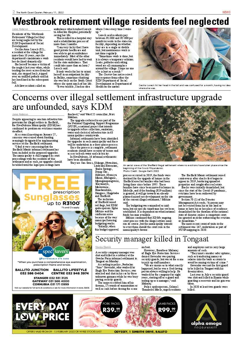 North Coast Courier 11 February 2022 page 2