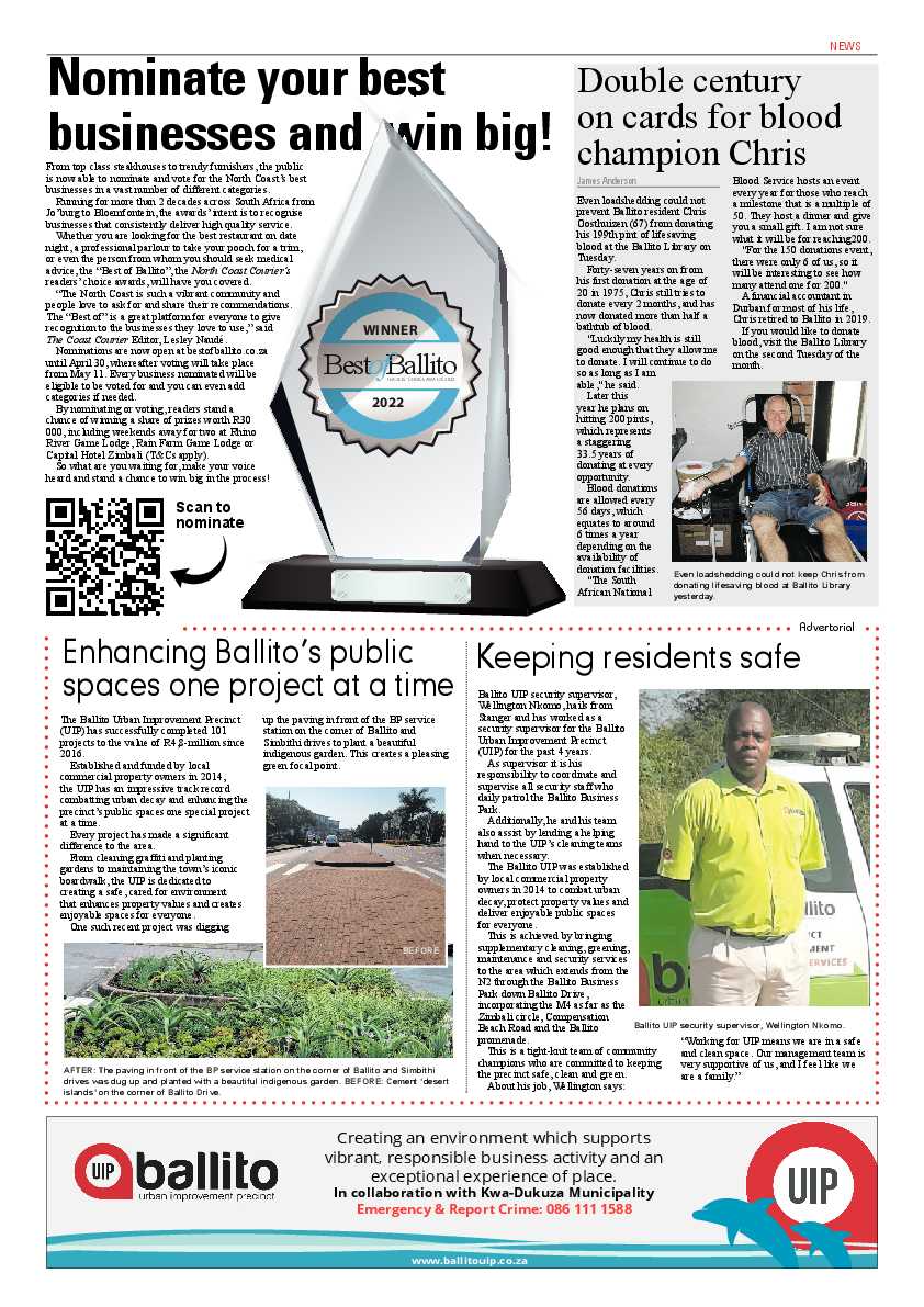 North Coast Courier 11 March 2022 page 2