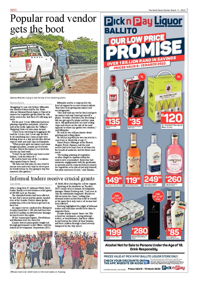 North Coast Courier 11 March 2022 page 3