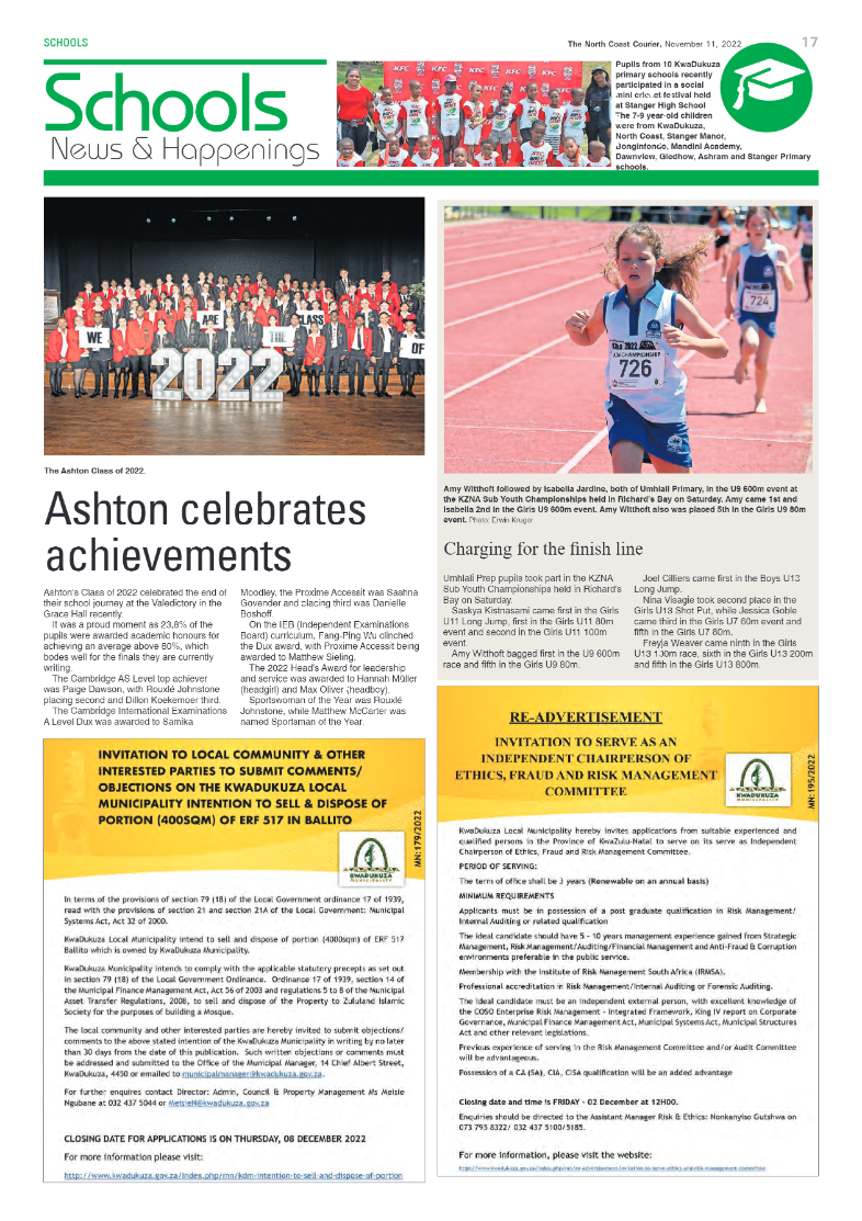 North Coast Courier 11 November 2022 page 17