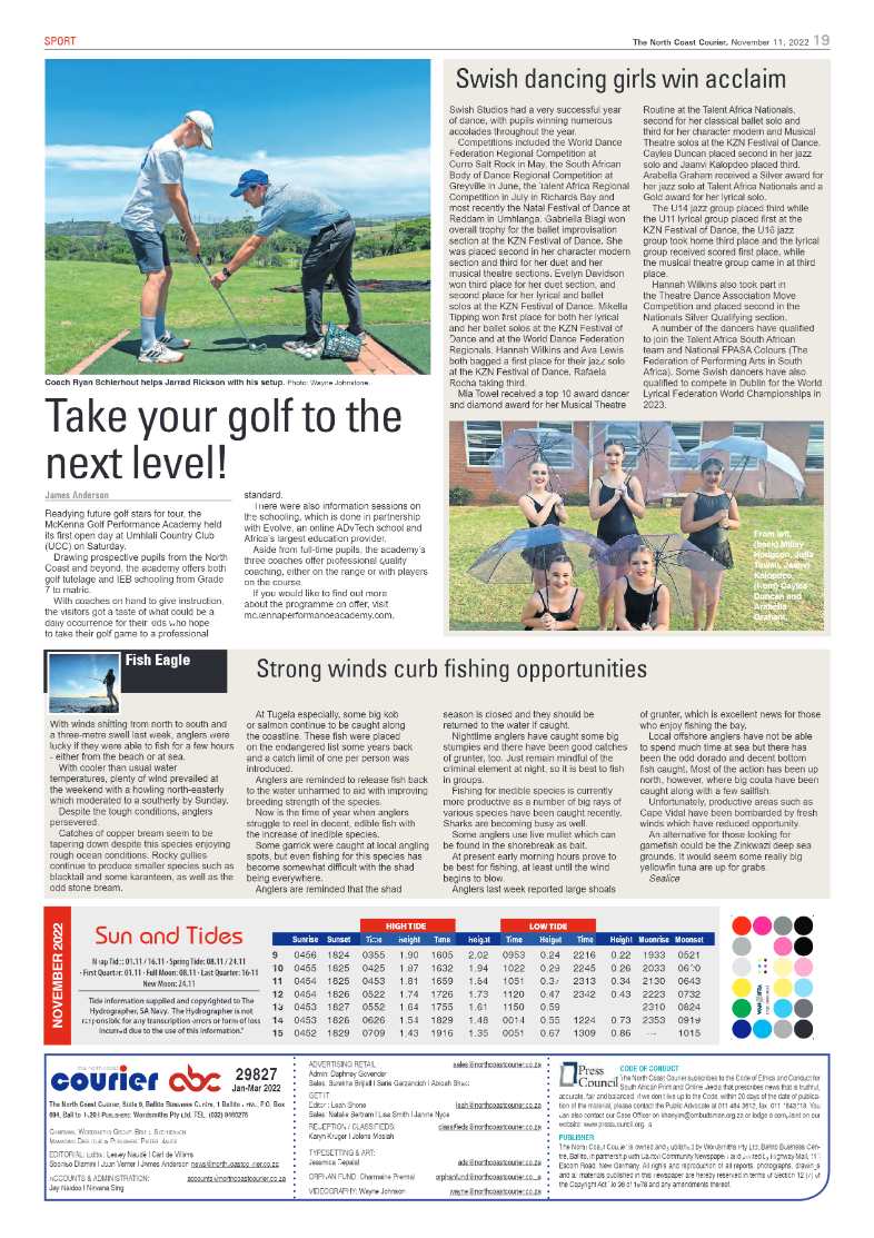 North Coast Courier 11 November 2022 page 19