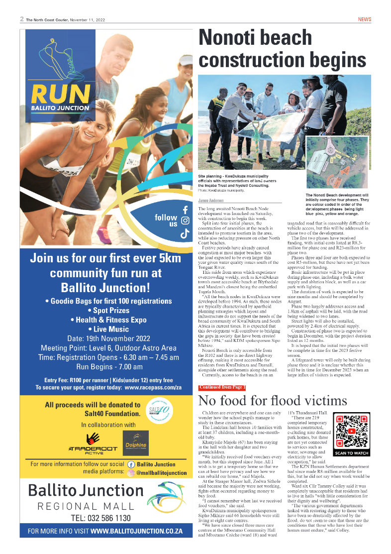 North Coast Courier 11 November 2022 page 2