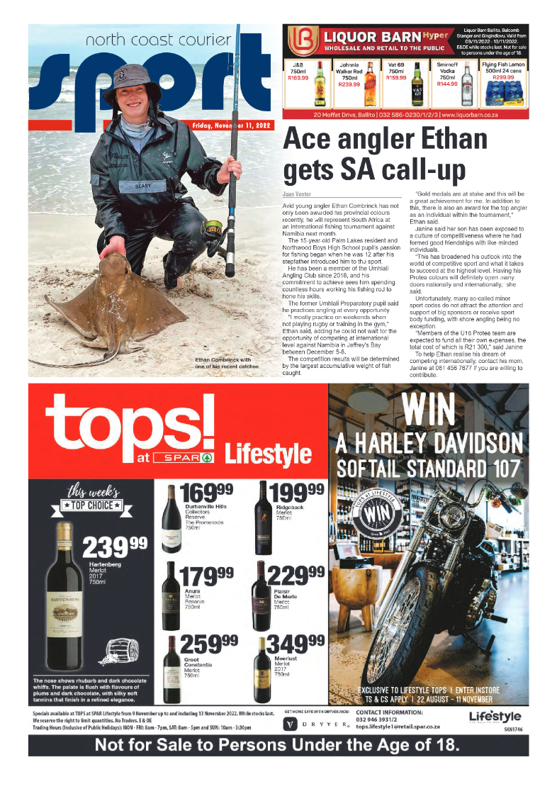 North Coast Courier 11 November 2022 page 20