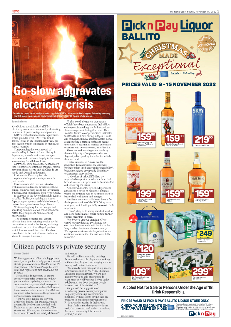 North Coast Courier 11 November 2022 page 3
