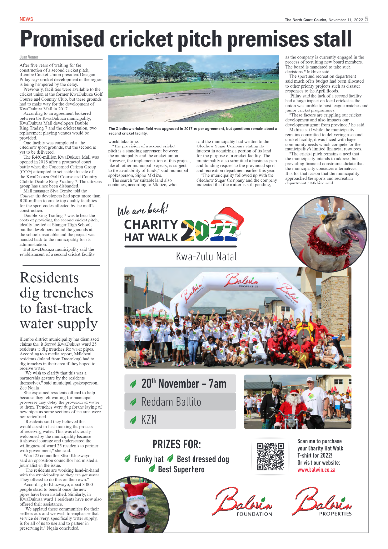 North Coast Courier 11 November 2022 page 5
