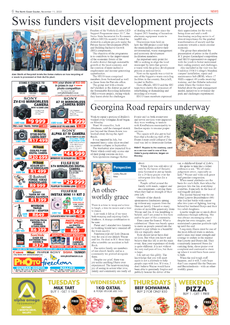 North Coast Courier 11 November 2022 page 6
