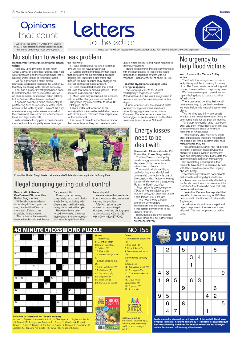 North Coast Courier 11 November 2022 page 8