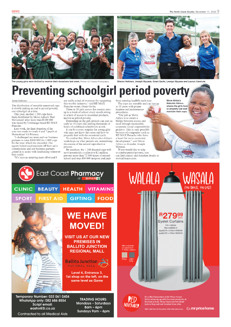 North Coast Courier 11 November 2022 page 9