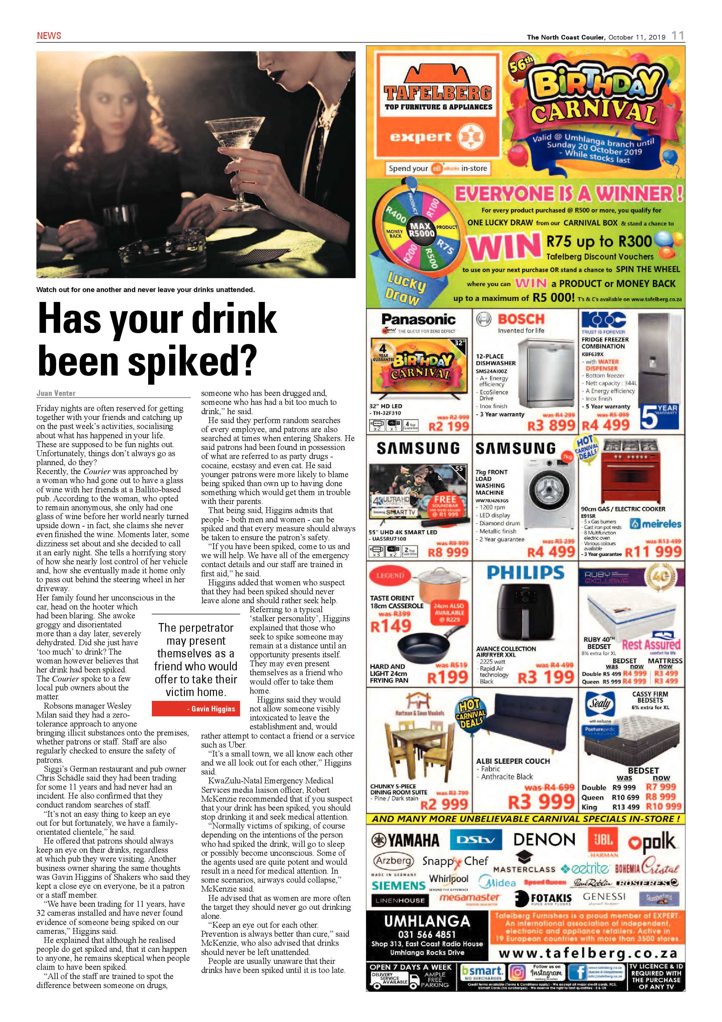 North Coast Courier 11 October 2019 page 11