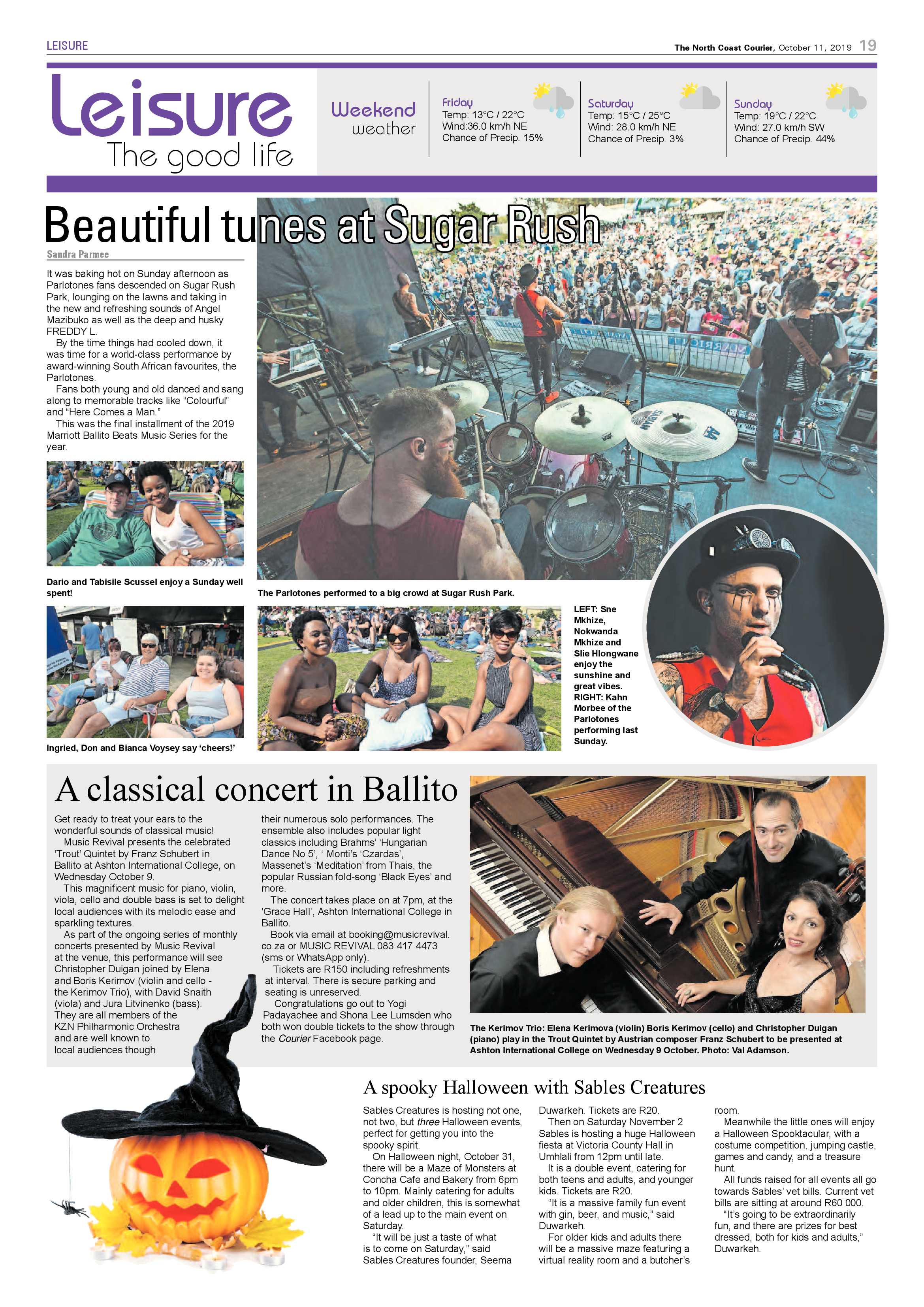 North Coast Courier 11 October 2019 page 19